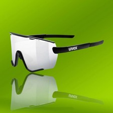 Uvex Sportstyle 236 Fahrradbrille UV-Schutz, schwarz, Sport Sonnenbrille