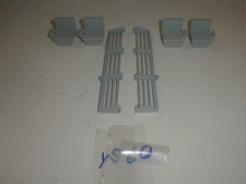 Playmobil/LGB Modelleisenbahn, 2 x Gepäcknetz, 2 x Sitz L und 2 x R,  Neu (Y560