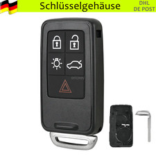 5 Tasten Ersatz Schlüssel Gehäuse für Volvo XC60 XC 70II V70 S60 S80 + Rohling