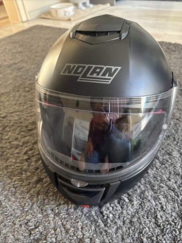 Motorradhelm nolan schwarz - motorradhelm,