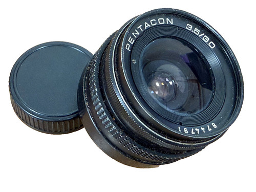 Pentacon 30mm prime lens - pentacon,