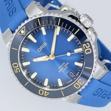 ORIS AQUIS DATE 5 DAYS BLUE