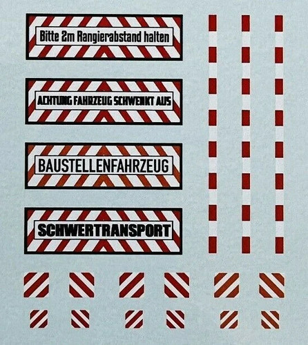 Waterslide decal 19tlg - waterslide,