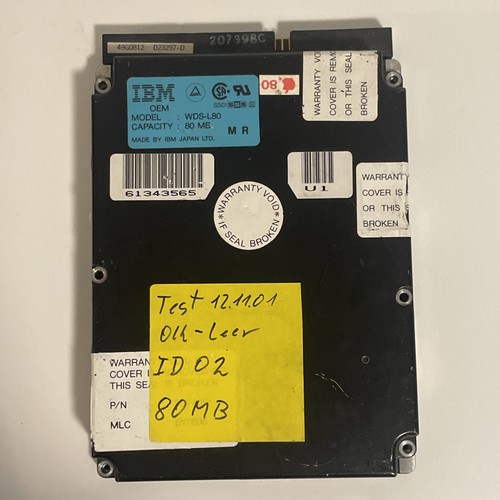 Ibm wds l80 hard disk - ibm,