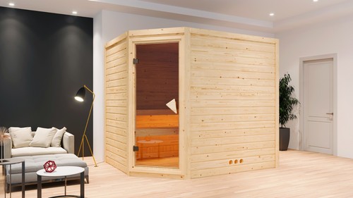 Sauna saunakabine massivholz - saunakabine,