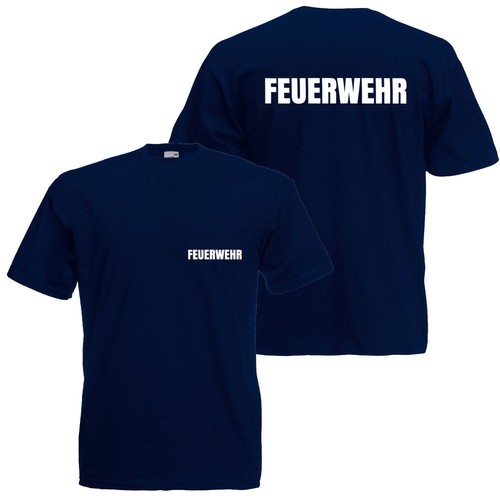 Feuerwehr shirt schwarz - feuerwehr, t-shirt