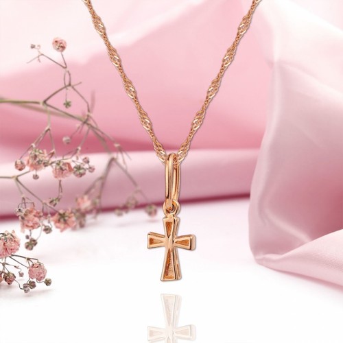 585 gold collier mit - collier,