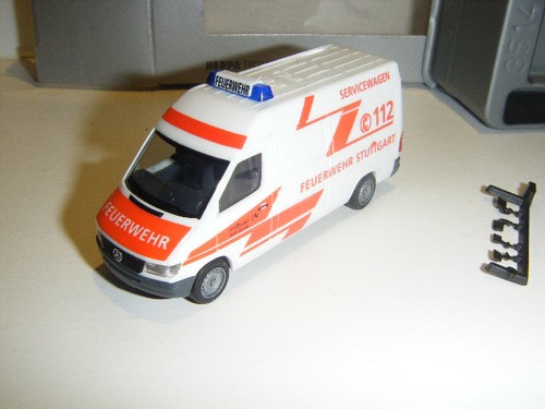 Herpa sprinter feuerwehr - mb,