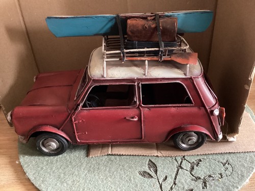 Blechauto retro deko - blechauto,