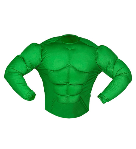 Grüner muskelmann kostüm - grüner,