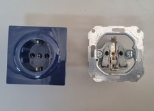 Gira S-Color Steckdosen blau