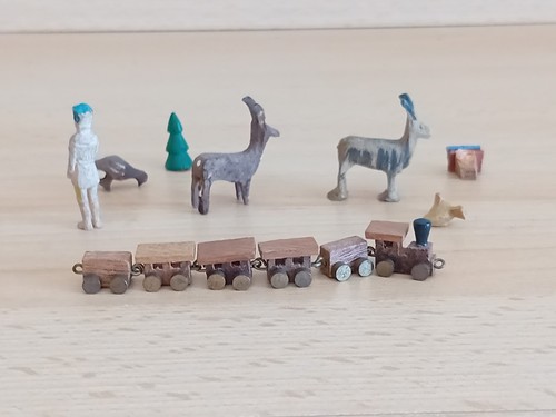 Ddr miniatur holz eisenbahn - ddr,
