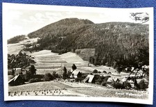 AK Zittauer Gebirge Kurort Waltersdorf mit der Lausche Echtfoto