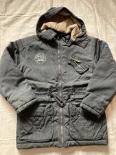 JEEP, warme Winterjacke, Gr. 152, dkl.-graublau, Neu
