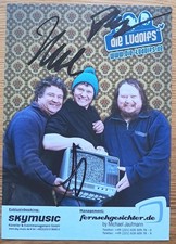 Die Ludolfs Orig Autogramm signiert Peter Manni Uwe Ludolf - AK