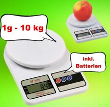 1g - 10kg - Küchenwaage digital - digitale Waage Digitalwaage - Haushalt