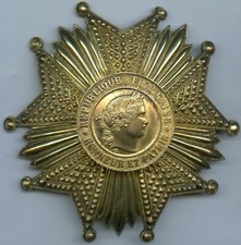 FRANKREICH ORDEN DER EHRENLEGION 1. KLASSE BRUSTSTERN (THE LEGION OF HONOR)