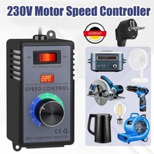 Drehzahlregler 230V Drehzahlsteller Motordrehzahlsteuerung Ventilatoren Motoren