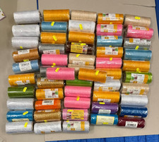 54 x Deko Band Organza 12 cm verschiedene Farben Längen Ladenauflösung REST !!