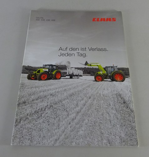 Prospekt broschüre claas - /,
