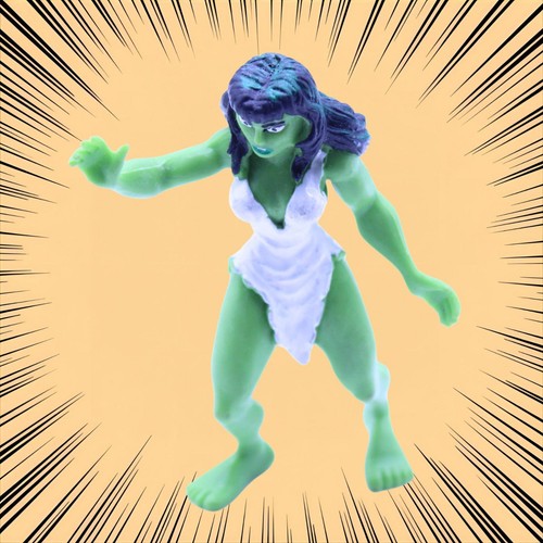 Marvel she hulk kunststoff - marvel, she-hulk