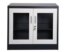 Stahlschrank Ufa dunkelgrau-weiß Metallschrank Werkzeugschrank 1B, 2. Wahl neu