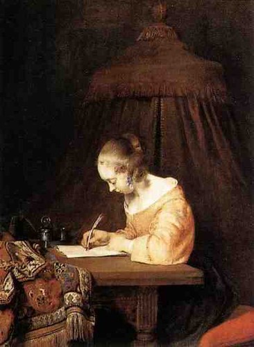 Blechschild terborch gerard - terborch,