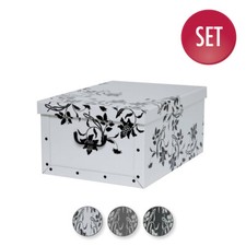 3 Stück XXL Deko Karton