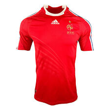 Adidas Frankreich Trikot Away Fussball Vintage France 2008 M Rot