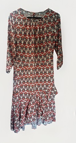 Sommerkleid volant stufen - sommerkleid,