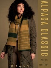 4 Projekte Alpaka Classic Strickmusterbuch für Rowan Alpaca Classic DK