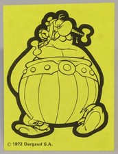 "Obelix-Leuchtbild" Beilage aus MV Comix Heft 6-1972,  Zustand 1