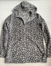 Strickjacke Fleece Leoparden