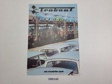 Zeitschrift/Heft IFA mobile Trabant DDR VEB Sachsenring Automob.werke #25B540