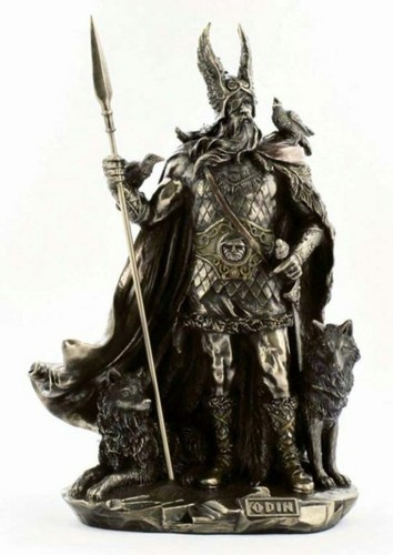 Odin veroneser bronzestatue - veroneser,