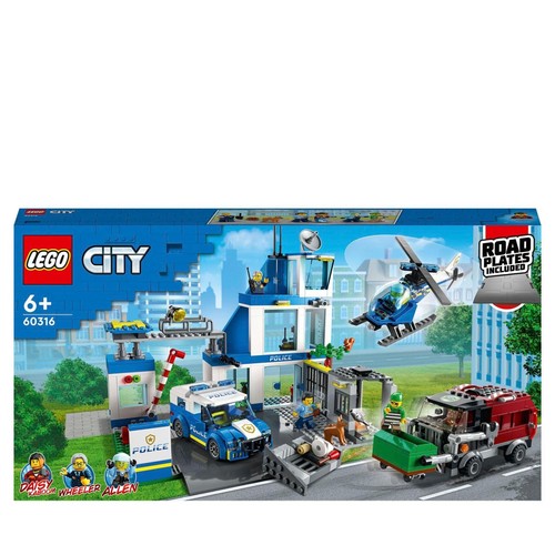 Lego city 60316 polizeistation - lego,
