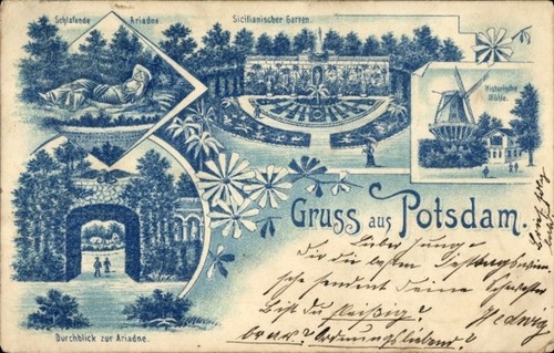 Litho potsdam park - potsdam,,