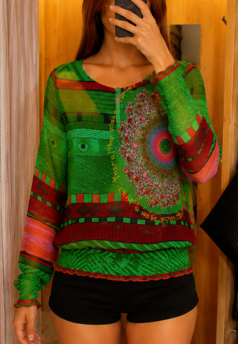 Desigual damen bluse tunika - desigual,