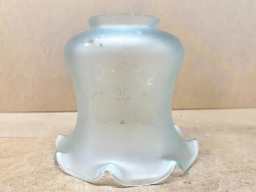 Vintage mattglas leuchte - vintage,