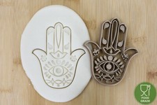Hamsa Hand mit Auge Fatimas Hand Keksstempel/Ausstechform keksausstecher PLA 
