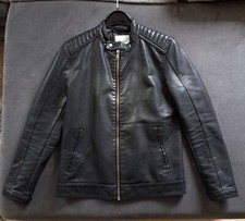 Bikerjacke Kunstleder Größe M