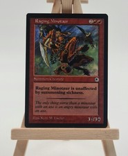 Raging Minotaur Portal 1 Magic Karte MTG englisch (Wütender Minotaur)