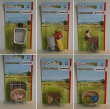 Schleich 42289-42294 Zubehör Schweinchen Futter Farm World zur Auswahl NEU OVP