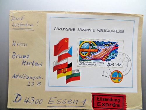 Ddr bedarfsbrief eilbrief - ddr,