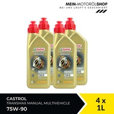 Castrol Transmax Manual Multivehicle 75W-90 MB 235.72 GL-4 4x1 Liter = 4 Liter