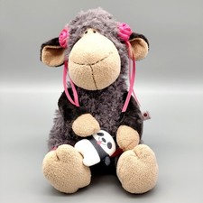 Nici Jolly Mäh Schaf Juicy mit Panda | Plüschtier Stofftier ca. 35 cm | 40858