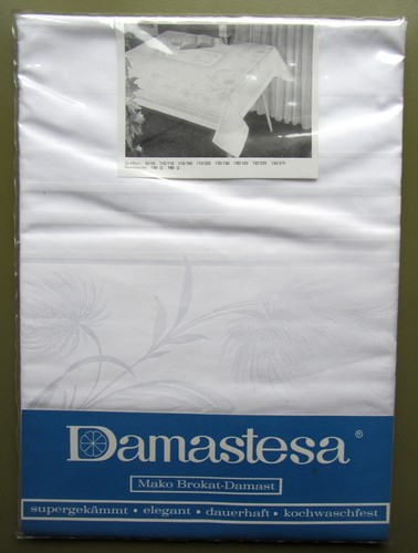 Damastesa weiße tischdecke - damastesa,