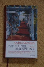 Andrea Camilleri  " Die Flügel der Sphinx " mit Montalbano - gebundene Ausgabe