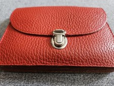 Handmade Portemonnaie aus Echtleder.