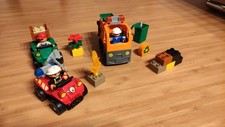 Lego Duplo Müllwagen 5637 und Feuerwehrquad 5603 plus grünes Quad